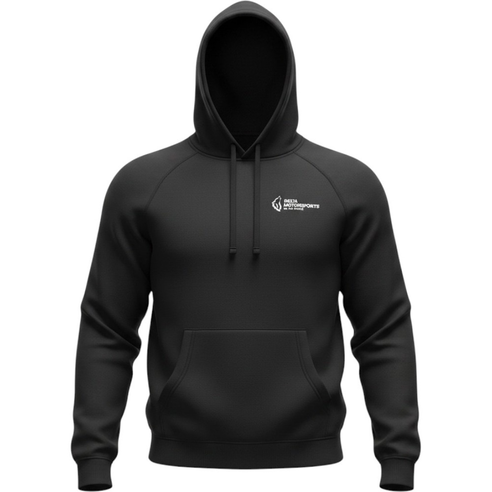 Augusta Sportswear NC State Pack Motorsports Hoodie Black Graphic Mens Large